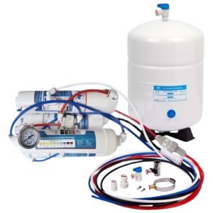 Compact Ultra High Purity Under Sink Reverse Osmosis System with Alkaliser – 4 Stage